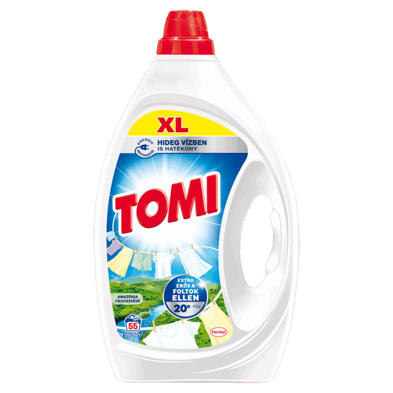 Tomi gél  2,475 l  Amazónia frissessége (55mosás)