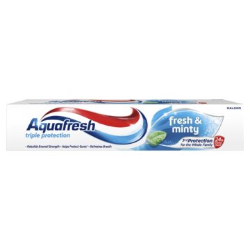 Aquafresh Fresh and Minty fluoridos fogkrém 75 ml