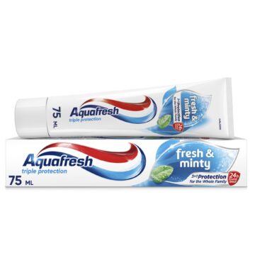 Aquafresh Fresh and Minty fluoridos fogkrém 75 ml