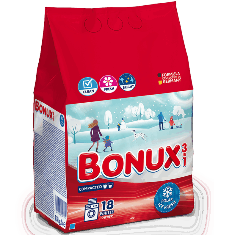 BONUX mosópor 1,17 kg Ice Fresh (18mosás)