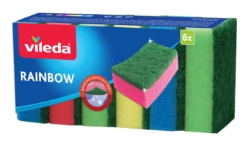 VILEDA Rainbow mosogatószivacs 6 db-os