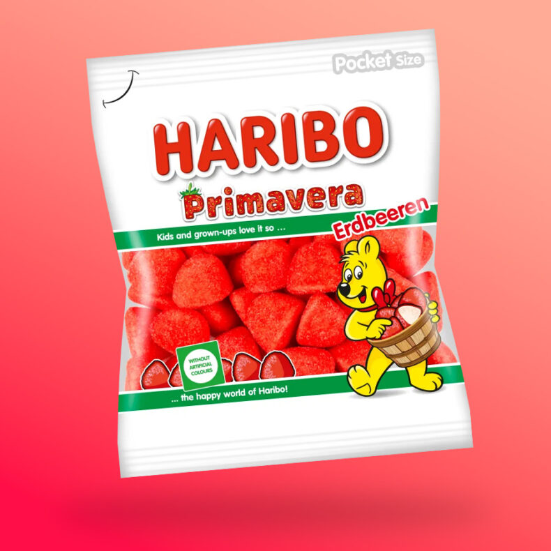 Haribo Primavera Habeper gumicukor 100g