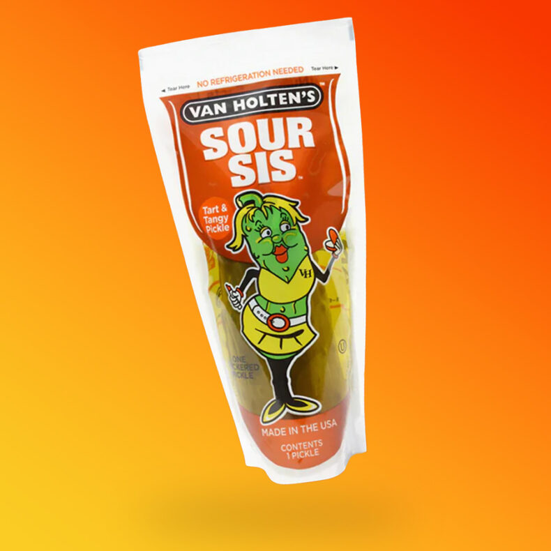 Van Holtens - SOUR SIS Kesernyés - Pikáns Uborka 310g