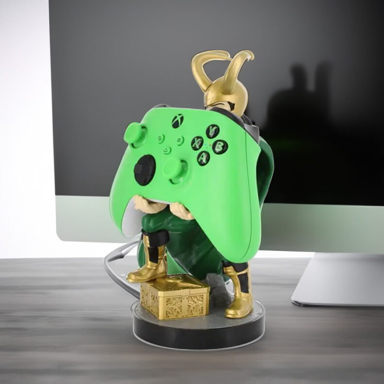 Loki Cable Guy telefon és konzol kontroller tartó figura töltéshez