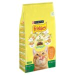 Purina Friskies Indoor csirkével és hozzáadott kerti zöldségekkel száraz macskaeledel 10 kg