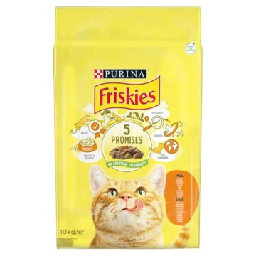 Friskies Száraz Macska Csirke+Zöldség 10kg