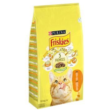 Friskies Száraz Macska Csirke+Zöldség 10kg