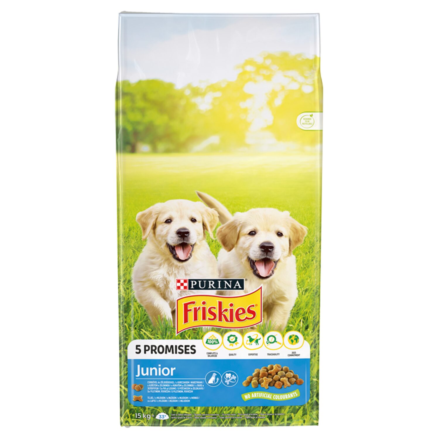 Friskies Száraz Kutyaeledel Junior 15kg