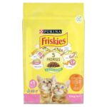 Purina Friskies Junior csirkével, tejjel és hozzáadott zöldségekkel száraz macskaeledel 10 kg