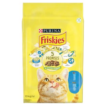 Friskies Száraz Macska Lazac+Zöldség 10kg