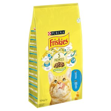 Friskies Száraz Macska Lazac+Zöldség 10kg