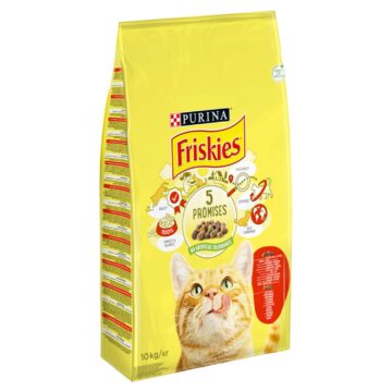 Friskies Száraz Macska Hús+Csirke+Zöldség 10kg