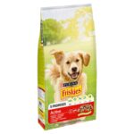 Purina Friskies Active marhával száraz kutyaeledel 15 kg