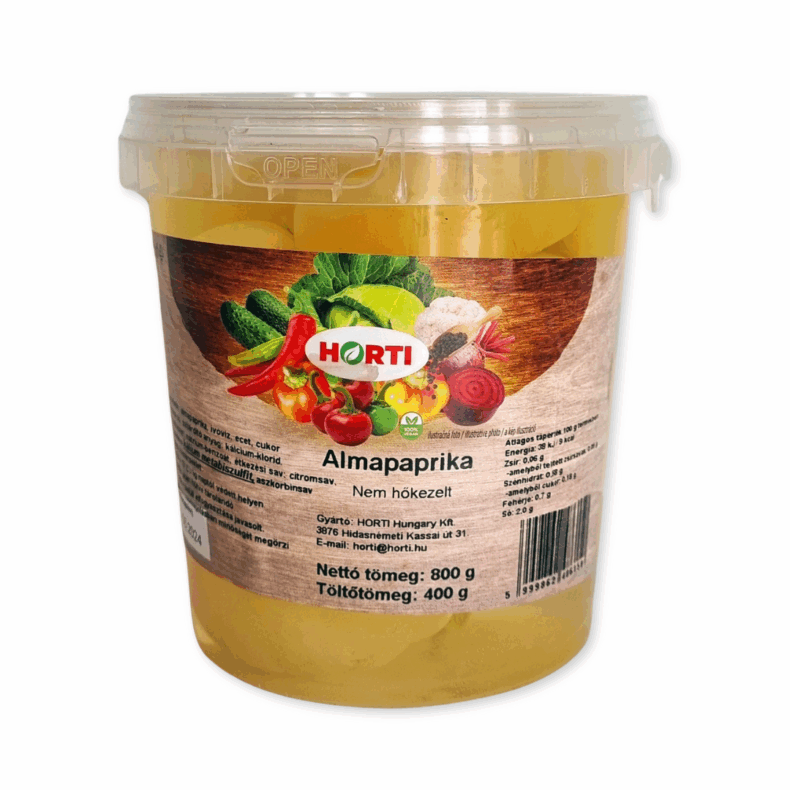 Almapaprika savanyúság 870g