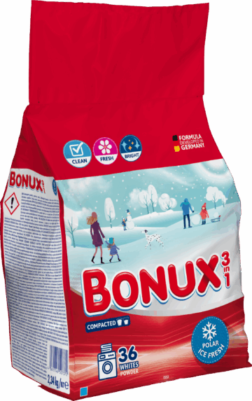 BONUX mosópor 2,34 kg Ice Fresh (36mosás)