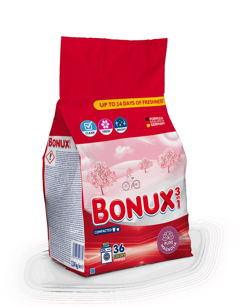 BONUX mosópor 2,34 kg Magnolia (36mosás)