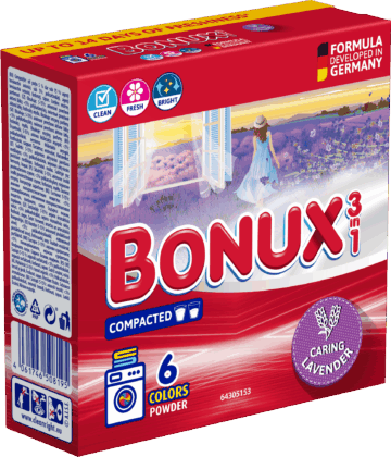 BONUX mosópor 390 g Levander (6mosás)