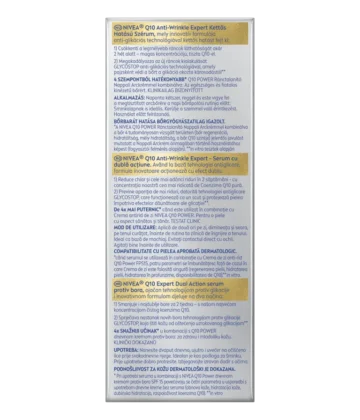 Alternative view of NIVEA Q10 Anti-Wrinkle Expert Kettős Hatású Szérum 30 ml