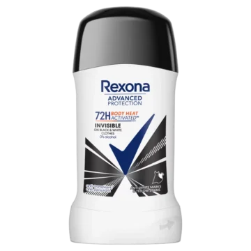 REXONA stift 50 ml Advanced Protection Invisible Black&White