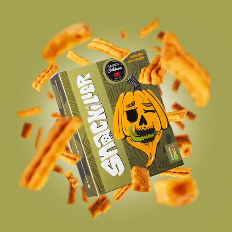 Chilifarm Snackiller - Salty Crispy Challenge Chilizett Sós Rudak 100g