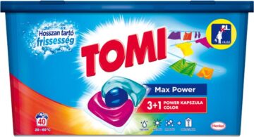 Tomi Power Caps mosókapszula 40 db Color