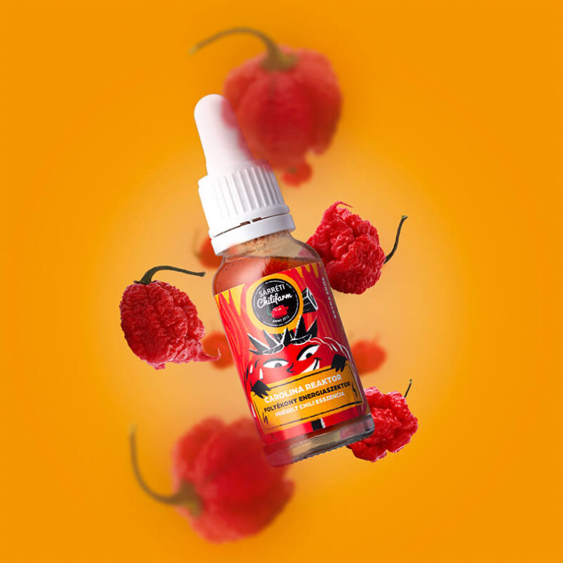 Chilifarm Carolina Reaktor - Carolina Reaper Préselt Chili 20ml