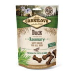 Carnilove Dog Jutalomfalat Semi Moist Duck&rosemary - Kacsa rozmaringgal 200g