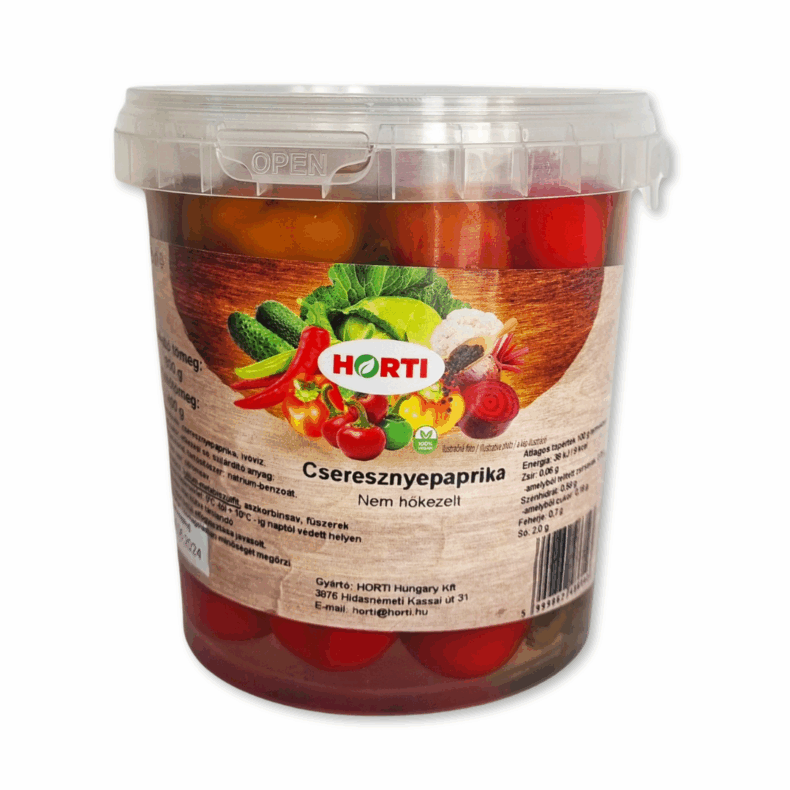 Cseresznyepaprika savanyúság 800g