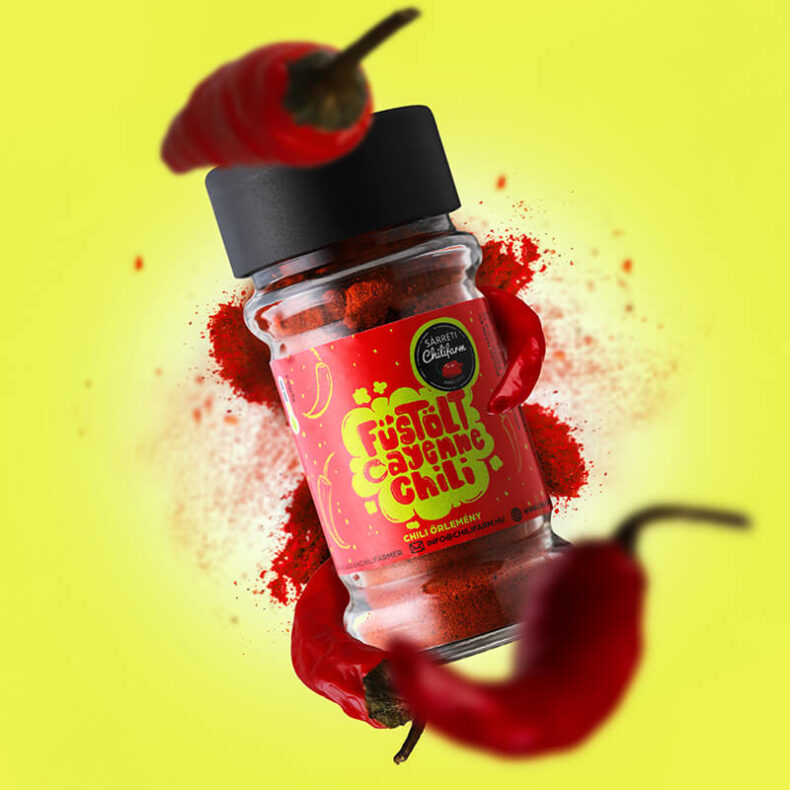 Chilifarm Füstölt Cayenne Chili Őrlemény 40g