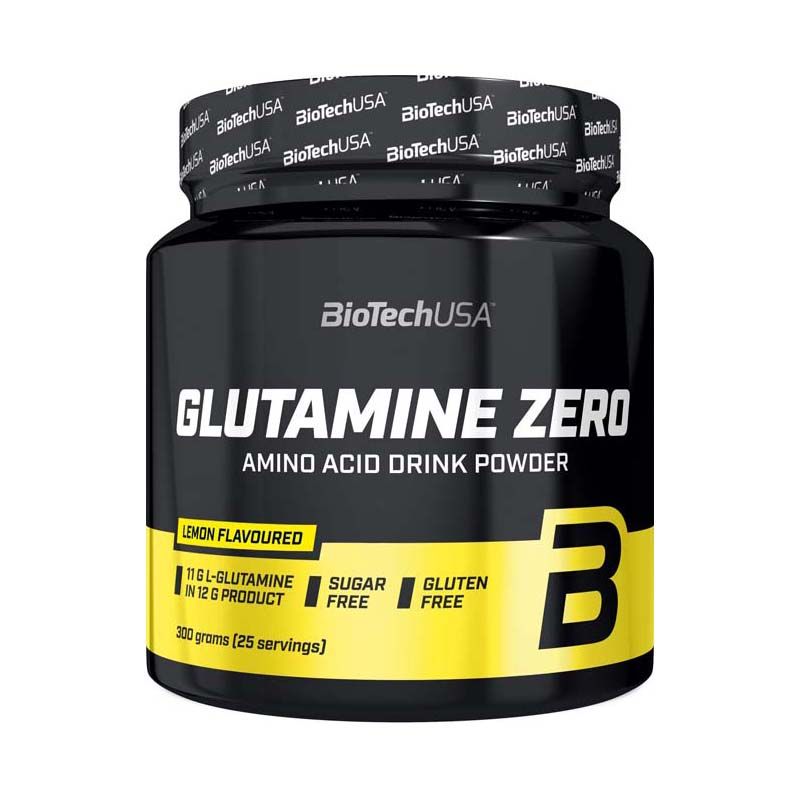 BioTechUSA Glutamine Zero 300g citrom