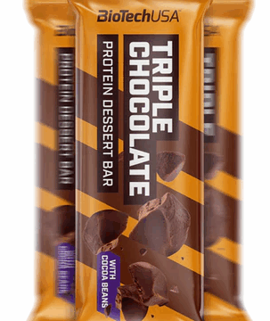 BioTechUSA Protein Dessert Bar 50g Triple Chocolate