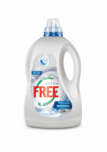 Ultra Free mosógél 4 l Extra Universal (80 mosás)