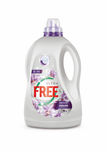 Ultra Free mosógél 4 l Orchid Color (80 mosás)