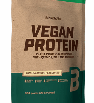 BioTechUSA Vegan Protein vaníliás sütemény