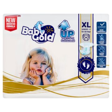 Baby Gold pelenka Junior 5-ös méret XL 38 db