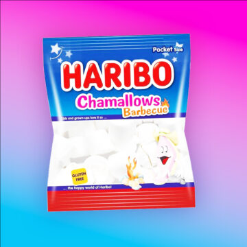 Haribo Chamallows Barbecue mályvacukor 90g