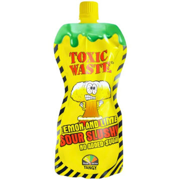 Alternative view of Toxic Waste Lemon and Lime Sour Slushy citrom és lime ízű savanyú jégkása 250ml