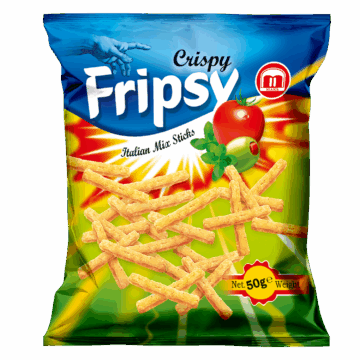 Fripsy snack 50 g Olasz fűszerkeverék ízű