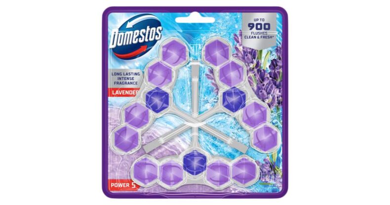 DOMESTOS Power5 Wc-rúd 3x50g Lavender