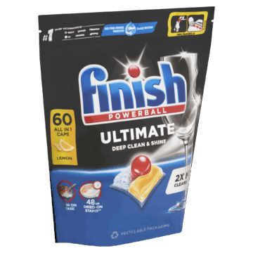 Finish Powerball Ultimate All in 1 Lemon mosogatógép kapszula 60 db 774 g