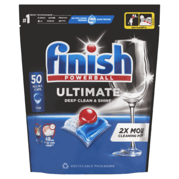 Finish Powerball Ultimate All in 1 Regular mosogatógép kapszula 50 db 645 g