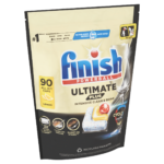 Finish Powerball Ultimate Plus All in 1 Lemon mosogatógép kapszula 90 db – A Finish Abszolút Csúcsa Citromos Illattal