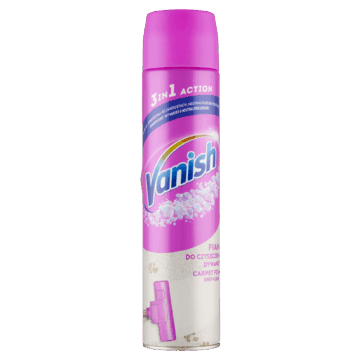 Alternative view of Vanish 3 in 1 Action szőnyeg és kárpit tisztító hab 600 ml