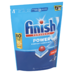 Finish Powerball Power All in 1 Citrom mosogatógép tabletta 80 db – Megbízható All in 1 Minőség Citromos Frissességgel
