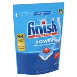 Finish Powerball Power All in 1 Citrom mosogatógép tabletta 94 db – Powerball Erő Citromillattal, Gazdaságos Kiszerelés