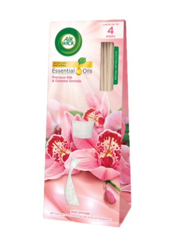 Air Wick pálcikás illatosító Selyem és Keleti orchidea 25ml