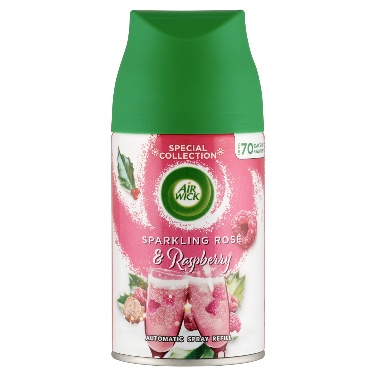 Air Wick Freshmatic légfrissítő utántöltő spray - Rozé Pezsgő és Málna 250 ml