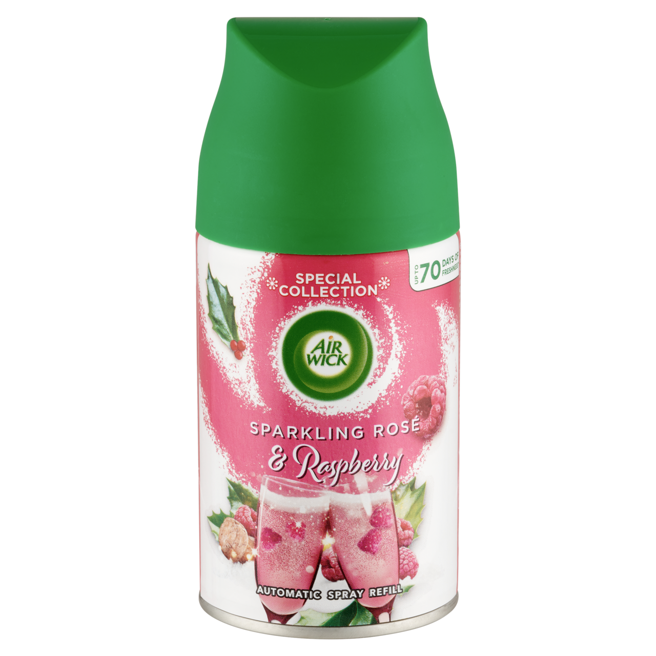 Air Wick Freshmatic légfrissítő utántöltő spray - Rozé Pezsgő és Málna 250 ml