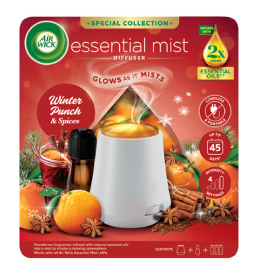 Air Wick Aroma Mist diffúzor készülék - Gyümölcsös téli puncs 20 ml