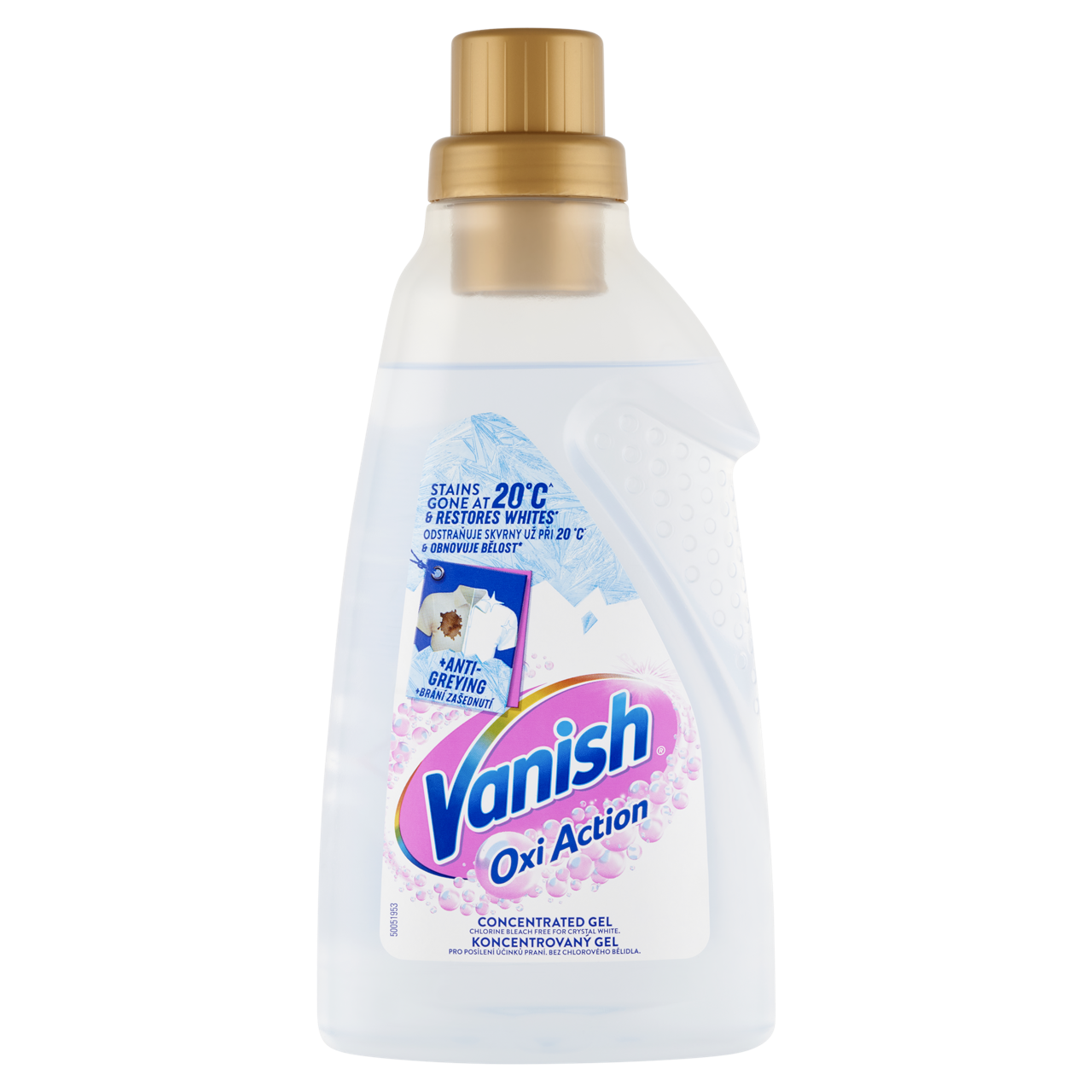 Vanish Oxi Action folteltávolító és fehérítő gél koncentrátum 750 ml